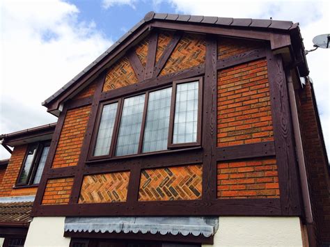 mock tudor beams